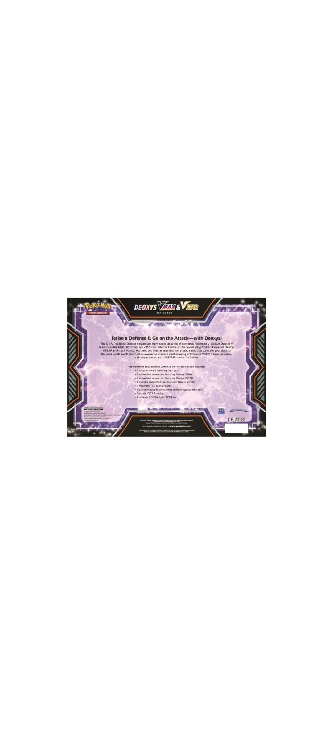 Pokémon TCG - Crown Zenith - Battle Box - Deoxys VMAX & VSTAR 2022 - 2