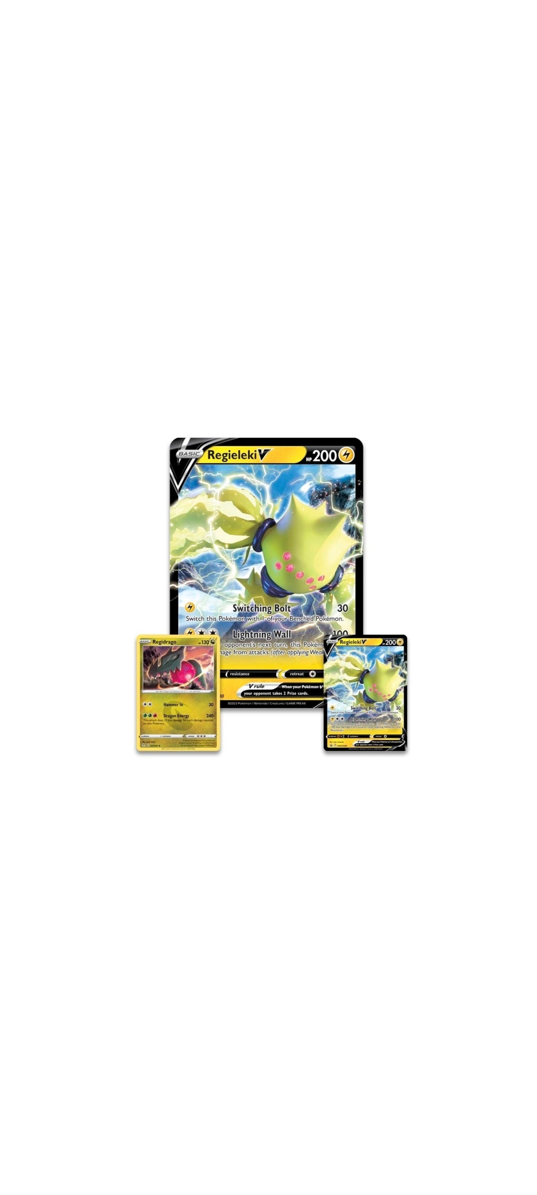 Pokémon TCG - Crown Zenith - Regieleki V - Collection 2023 - 2