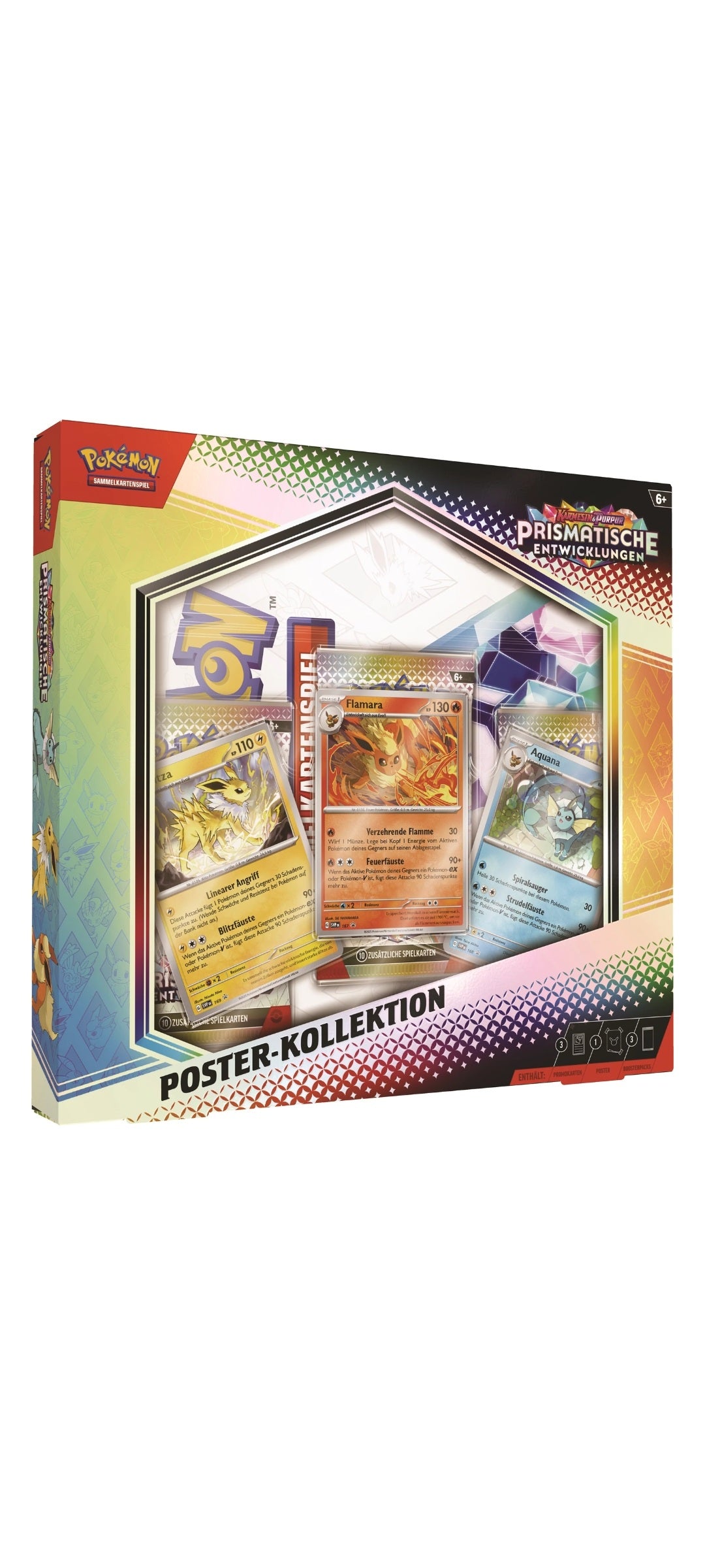 Pokémon TCG - Scarlet & Violet - Prismatische Entwicklungen - Poster-Kollektion 2025 - 1