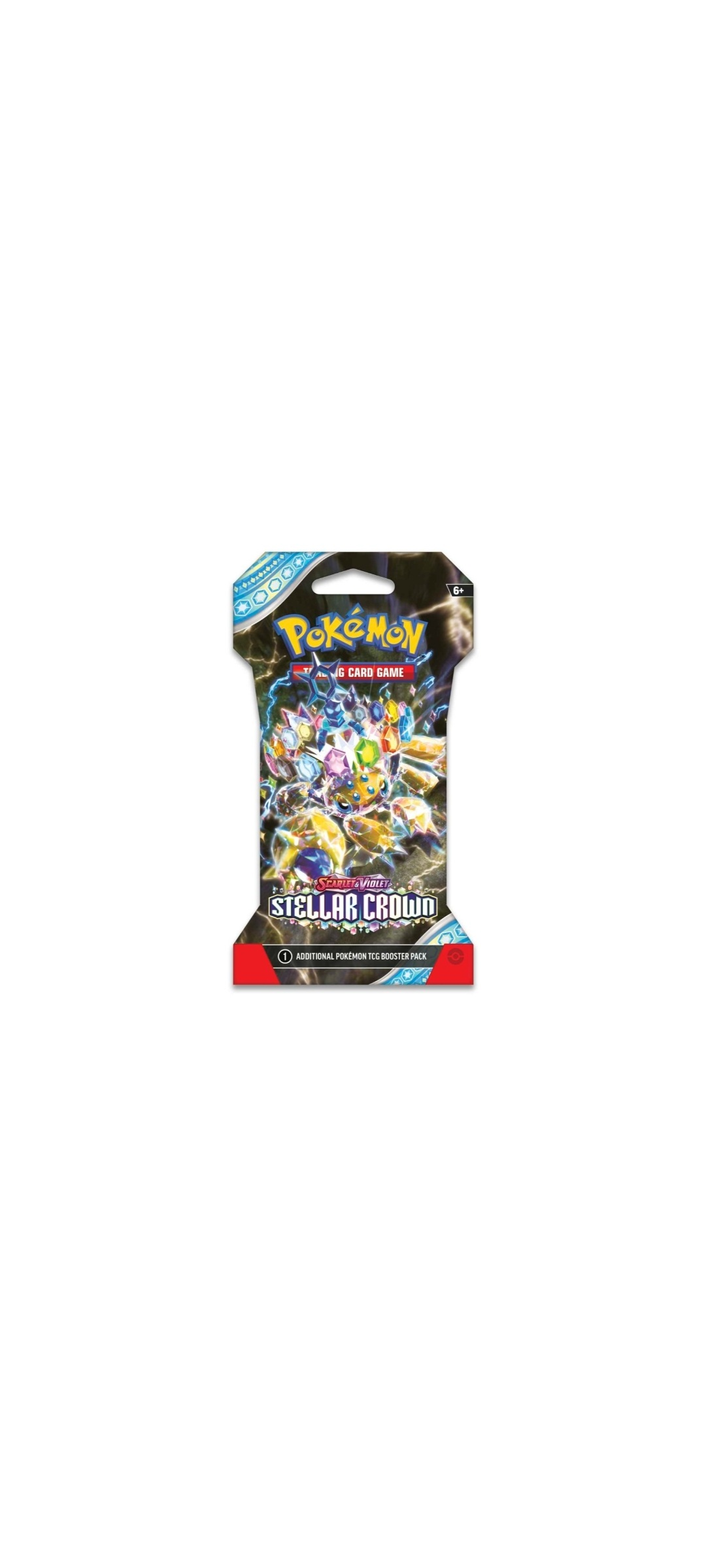 Pokemon TCG - Scarlet & Violet - Stellar Crown - Sleeved Booster Pack - Englisch 2024 - 5