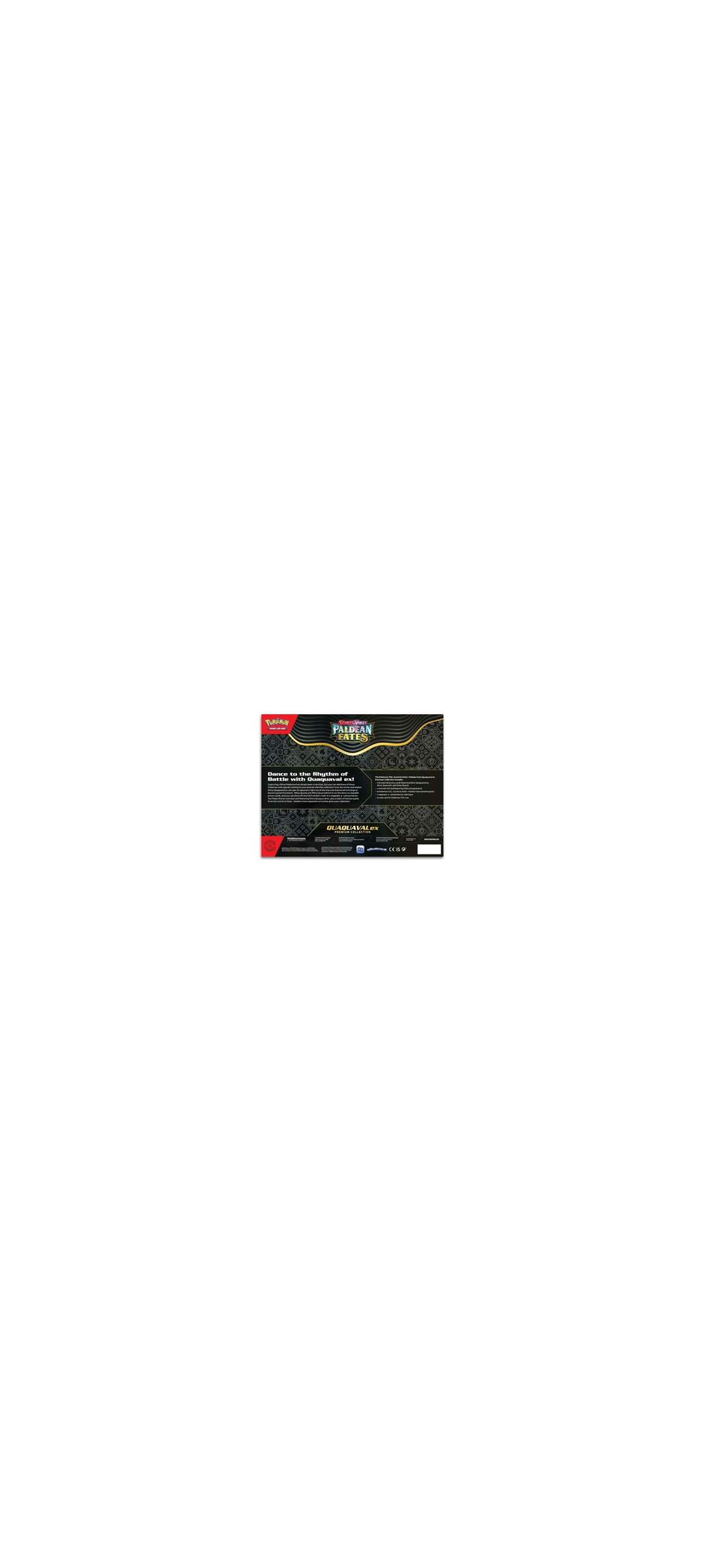 Pokemon TCG - Paldean Fates - Quaquaval ex - Premium Collection - Englisch 2024 - 4