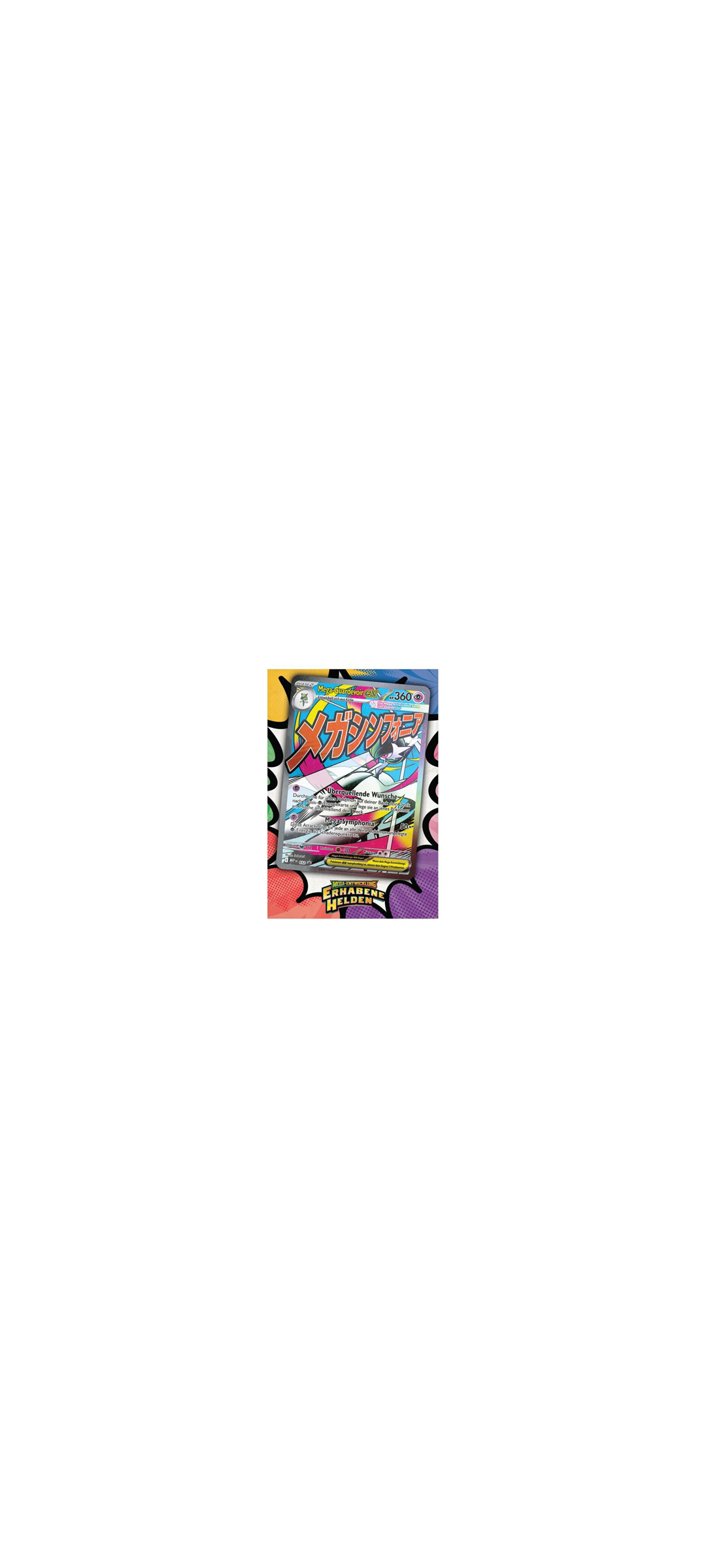 Pokemon TCG - Mega Entwicklung - Erhabene Helden - Premium-Poster Kollektion - Mega Gardevoir - Deutsch 2026 - 2