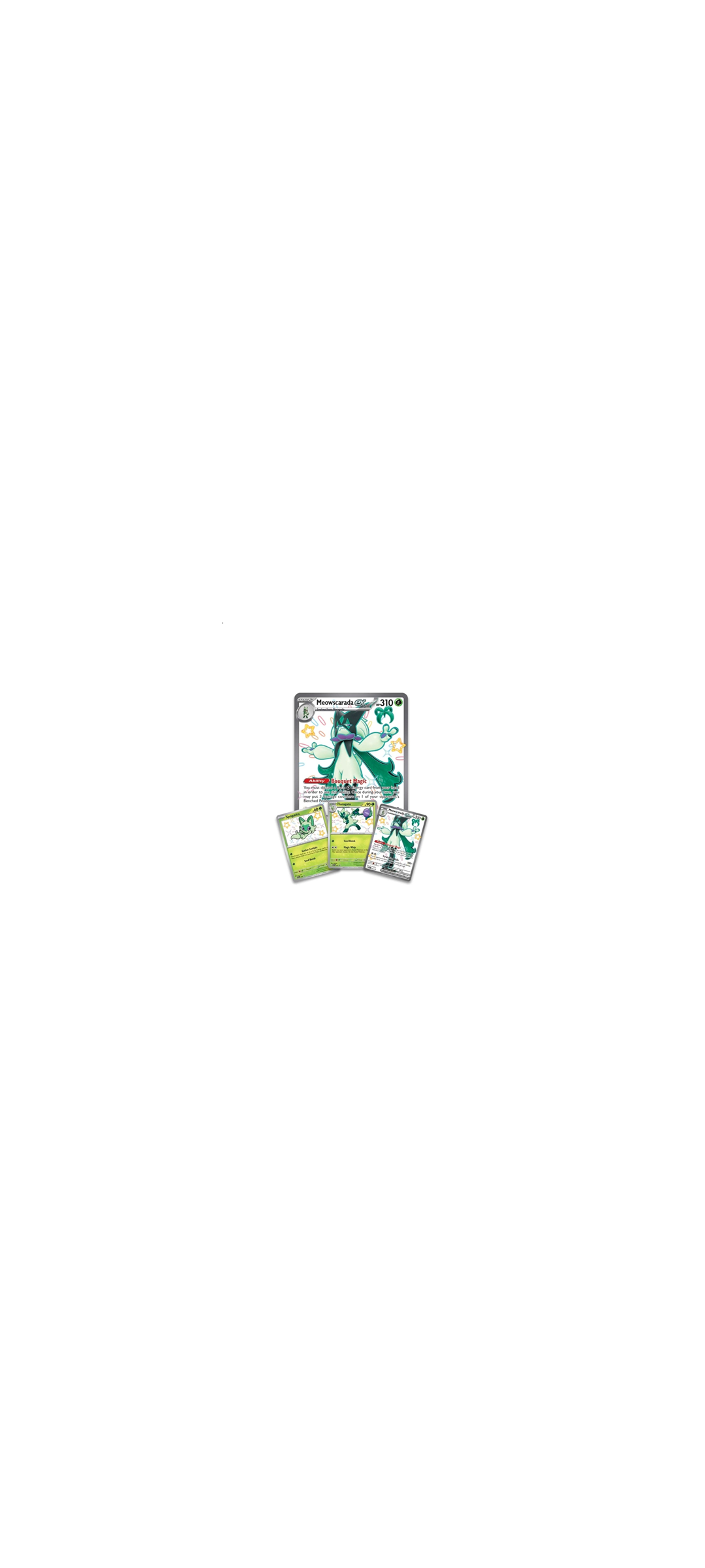 Pokemon TCG - Paldean Fates - Meowscarada ex - Premium Collection - Englisch 2024 - 2
