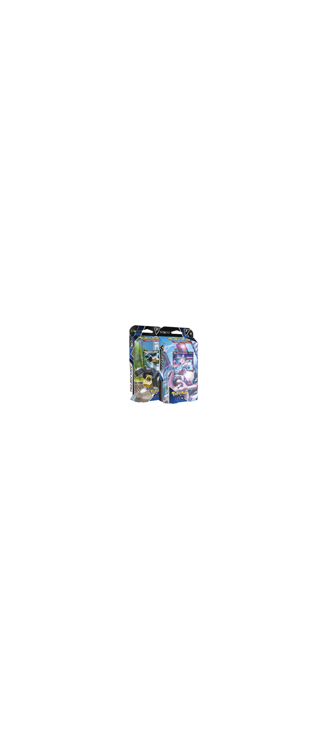 Pokemon TCG - Pokémon GO - V Battle Deck Bundle - Mewtwo vs. Melmetal - Englisch 2022 - 1
