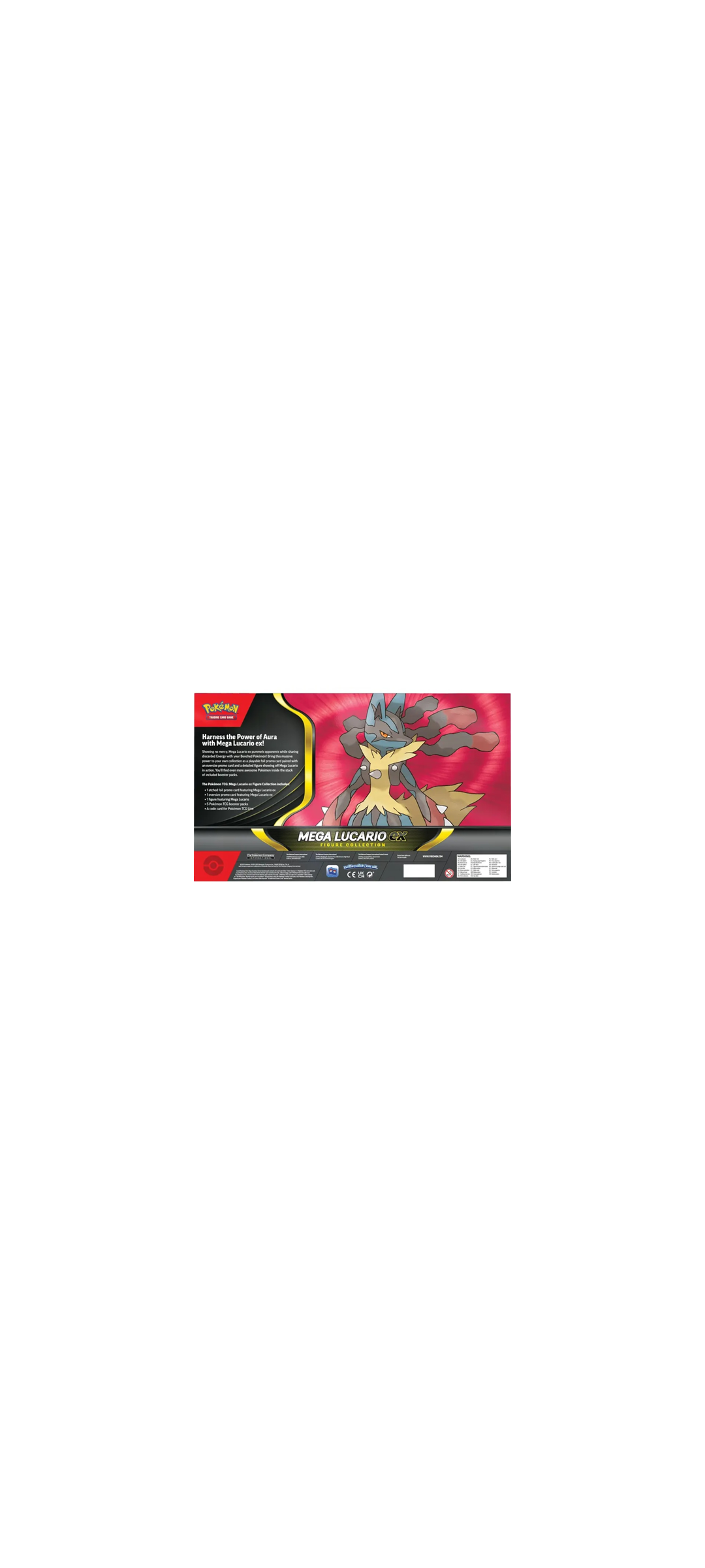 Pokemon TCG - Mega Evolution - Mega Lucario ex Figure-Collection - Englisch 2025 - 3