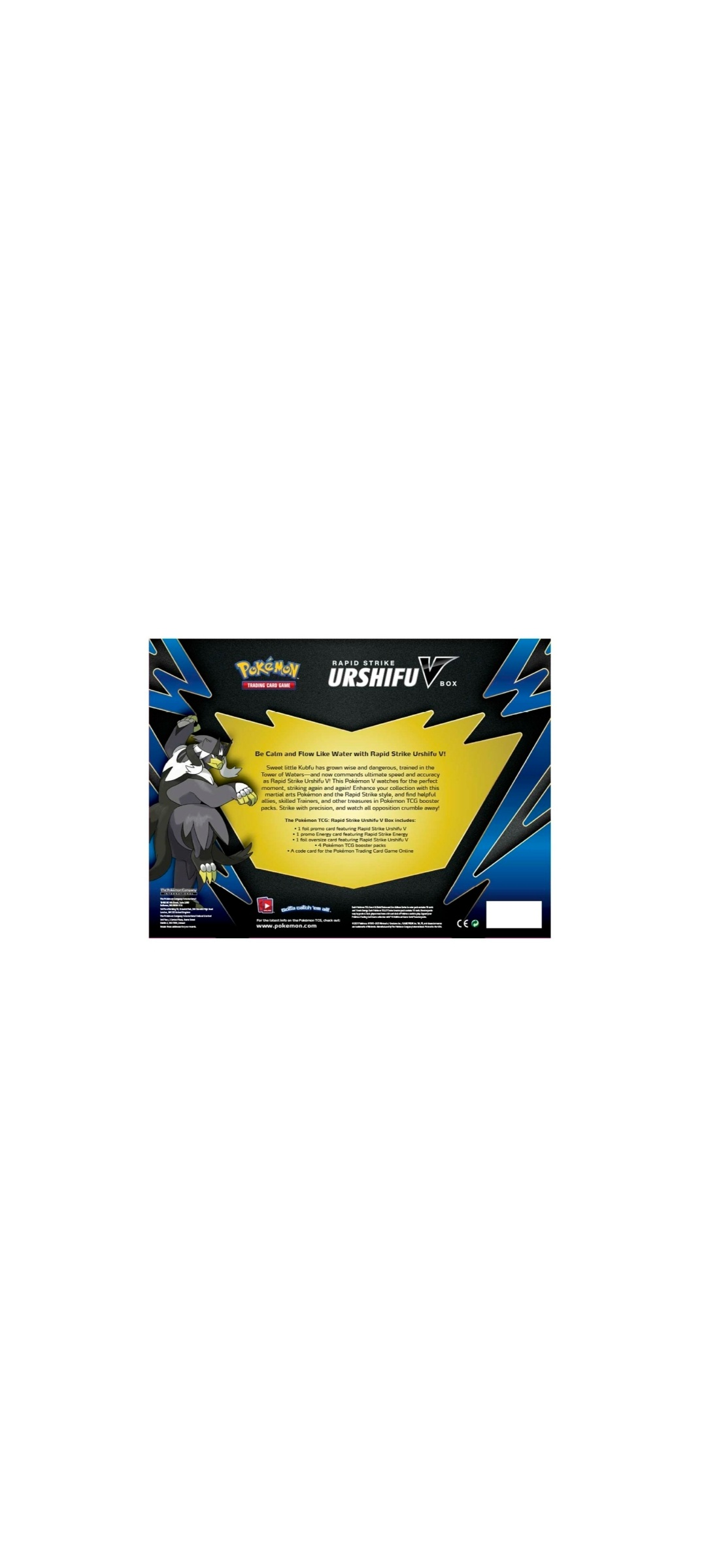 Pokemon TCG - Sword & Shield - Rapid Strike - Urshifu V Box - Englisch 2021 - 4