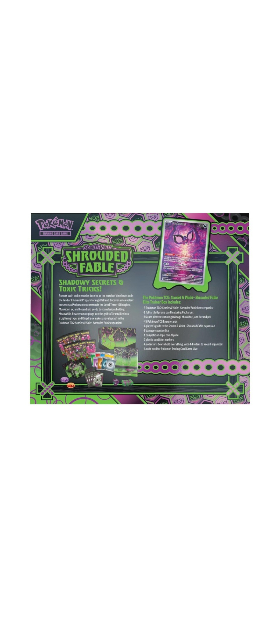 Pokemon TCG - Scarlet & Violet - Shrouded Fable - Elite Trainer Box 2024 - 3