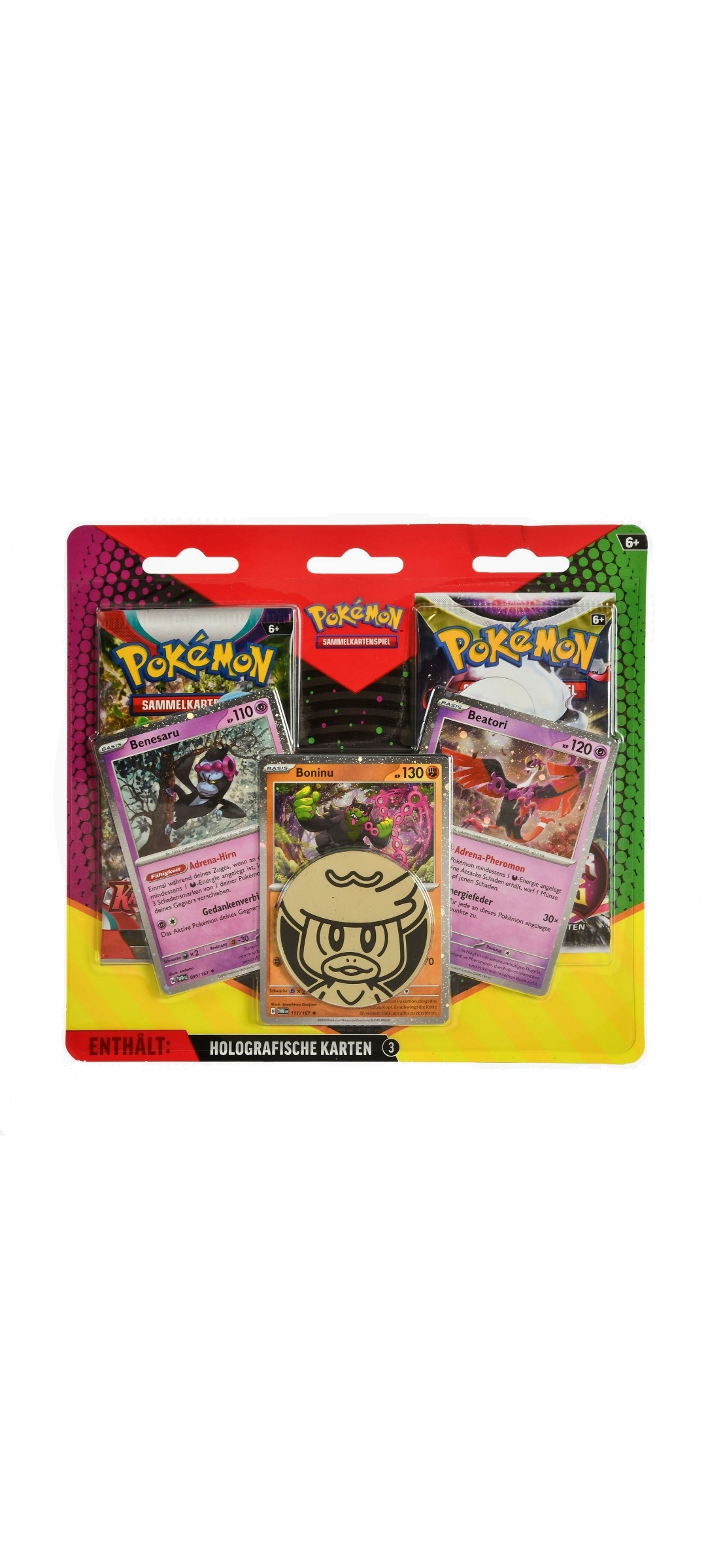 Pokemon TCG - Karmesin & Purpur - Two Pack Blister Frühling - Deutsch 2025