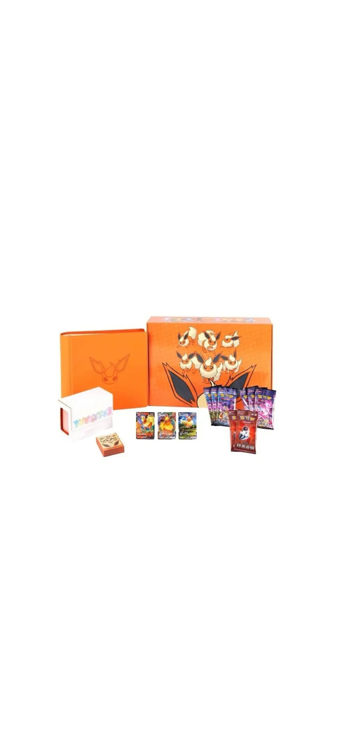 Pokemon TCG - Flareon - Exclusive Gift Collection Box - Chinesisch Q1 2024 - 1