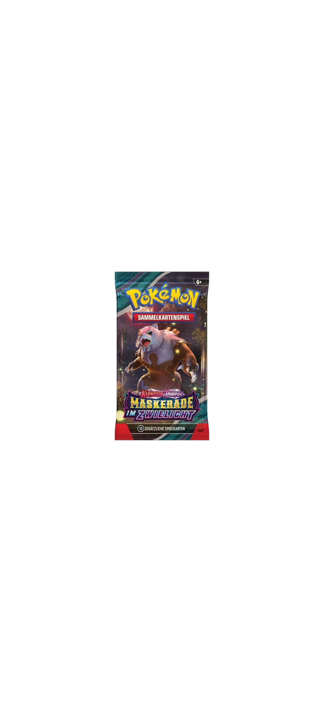Pokemon TCG - Karmesin & Purpur - Maskerade im Zwielicht - Booster Pack - Deutsch 2024 - 1
