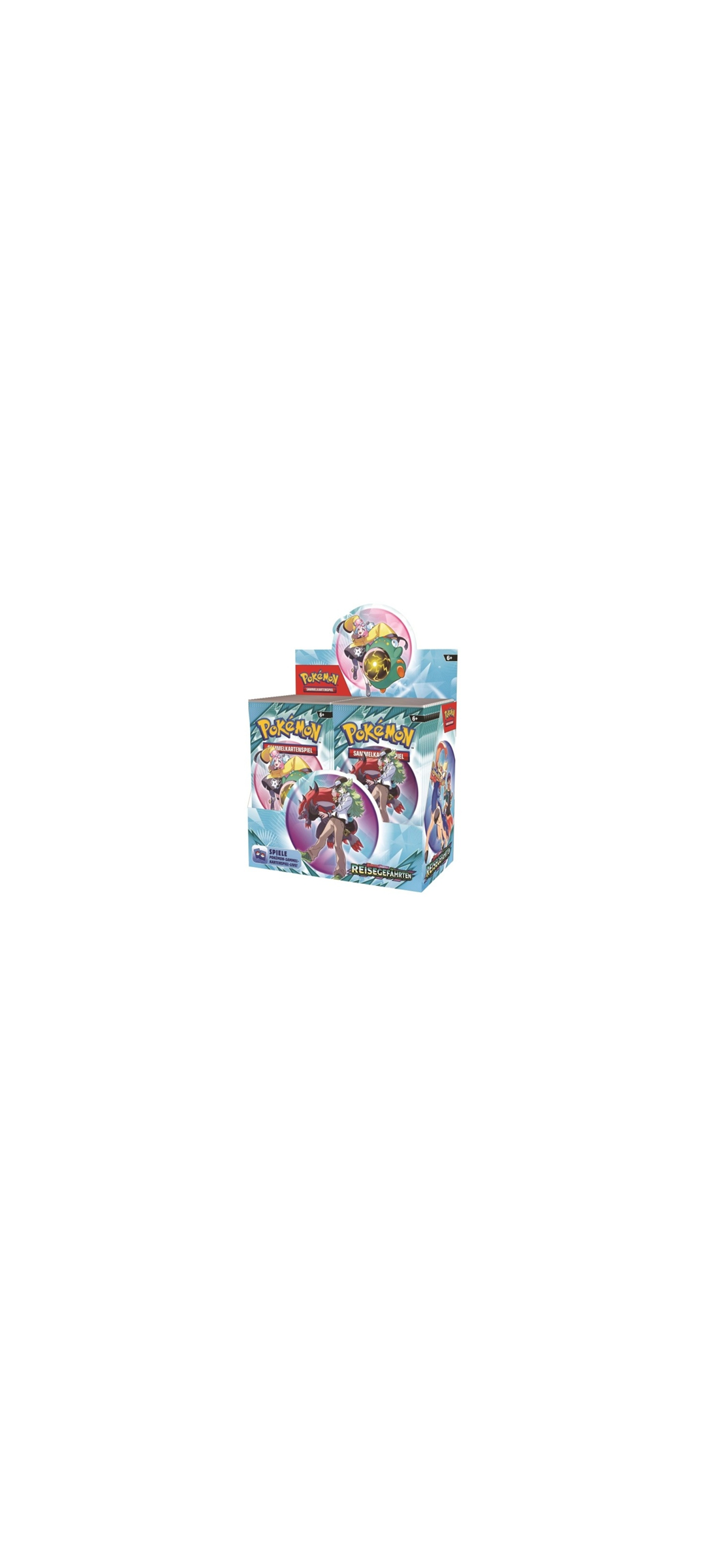Pokemon TCG - Karmesin & Purpur - Reisegefährten - 36er Display - Deutsch 2025 - 1