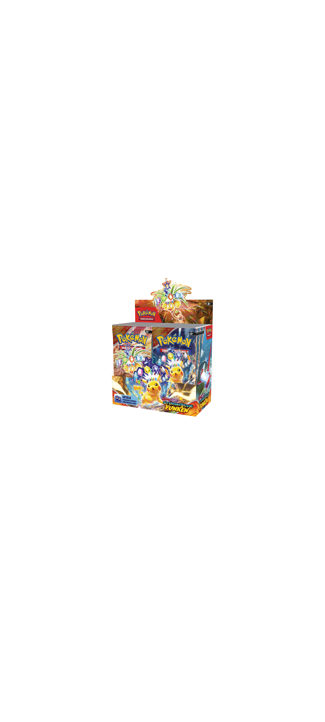 Pokemon TCG - Karmesin & Purpur - Stürmische Funken - 36er Display - Deutsch 2024 - 1