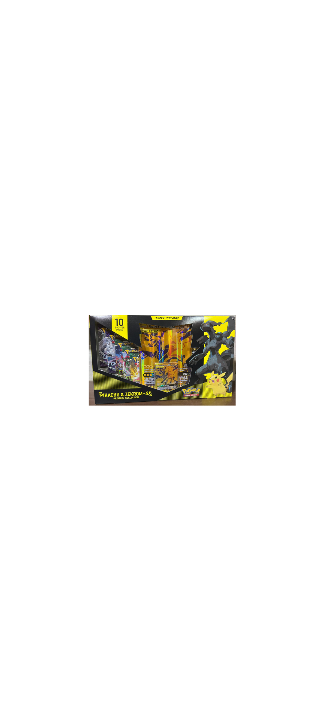 Pokemon TCG - Sword & Shield - Pikachu & Zekrom-GX - Premium Collection - Englisch 2021 - 1