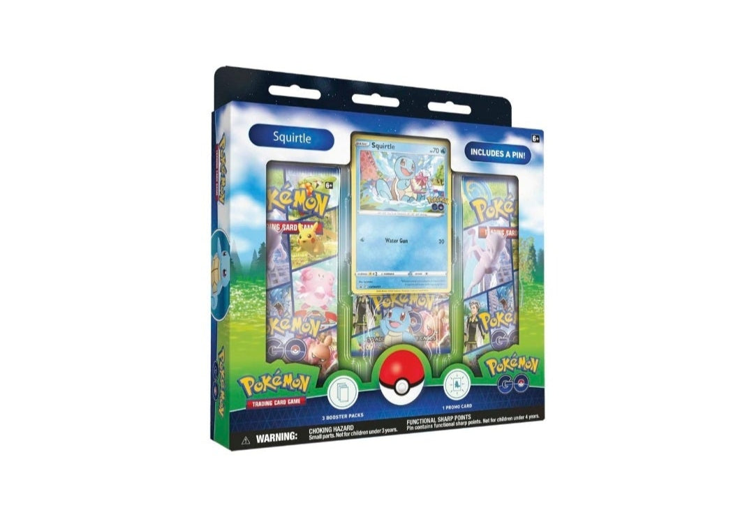 Pokémon TCG - Pokémon GO - Pin Collection - Squirtle 2022 - 1