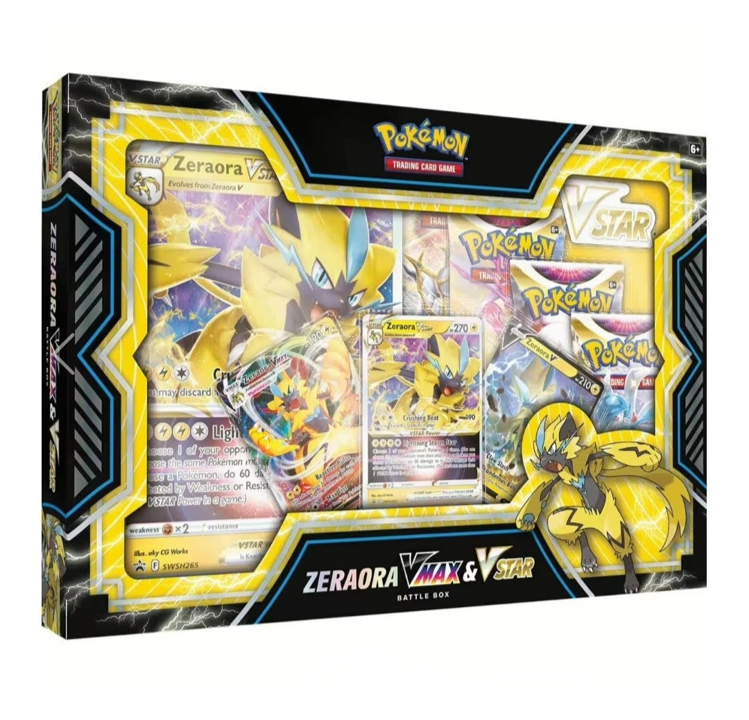 Pokémon TCG - Crown Zenith - Battle Box - Zeraora VMAX & VSTAR 2022 - 1