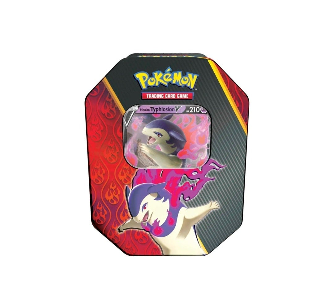 Pokémon TCG - Sword & Shield - Divergent Powers Tin - Hisuian Typhlosion V 2022 - 1