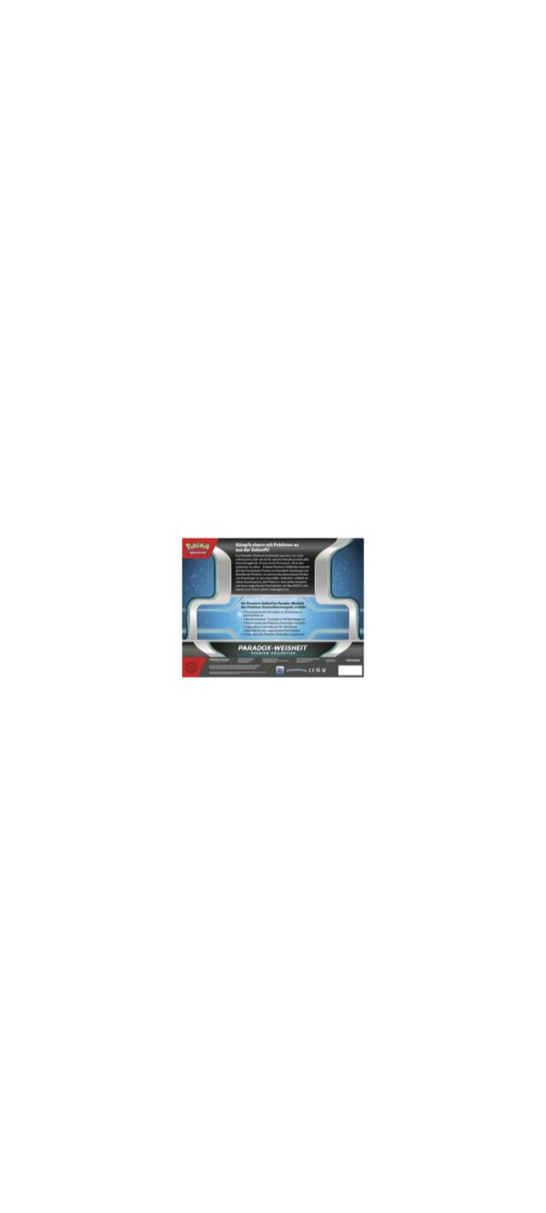 Pokemon TCG - Karmesin & Purpur - Paradox-Weisheit - Premium-Kollektion - Deutsch 2024 - 3