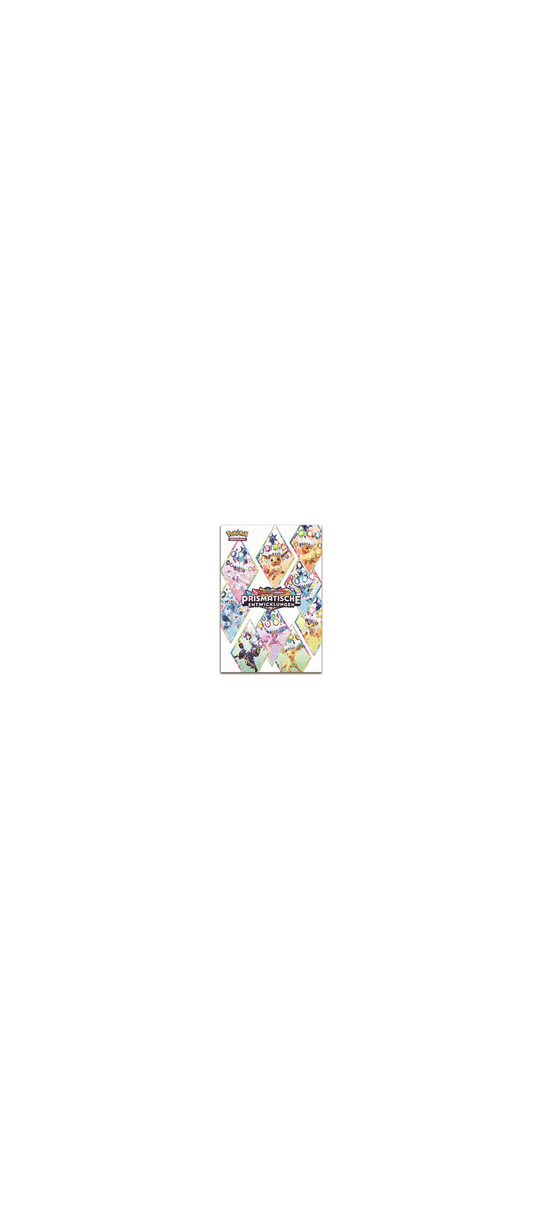 Pokemon TCG - Karmesin & Purpur - Prismatische Entwicklungen - Poster Kollektion - Deutsch 2025 - 4