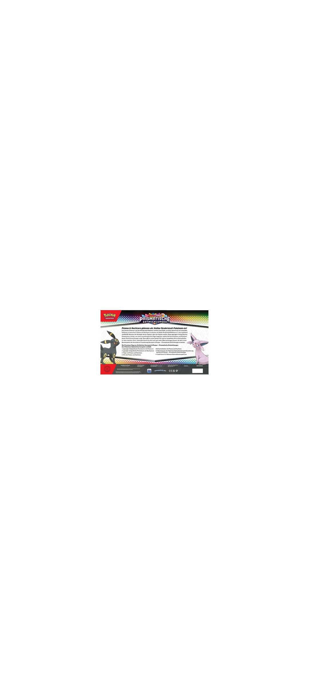 Pokemon TCG - Karmesin & Purpur - Prismatische Entwicklungen - Premium Figuren Kollektion - Deutsch 2025 - 7