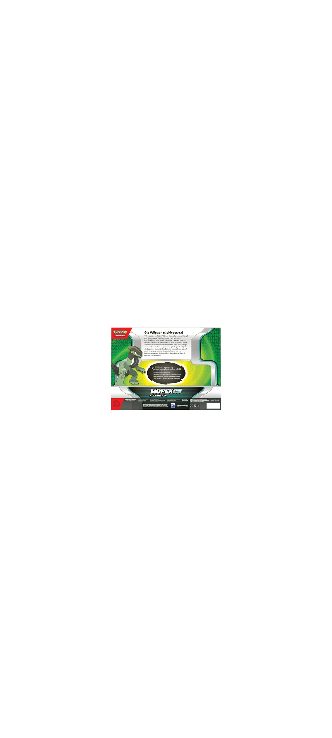 Pokemon TCG - Karmesin & Purpur and Schwert & Schild - Mopex ex Box - Deutsch 2023 - 2