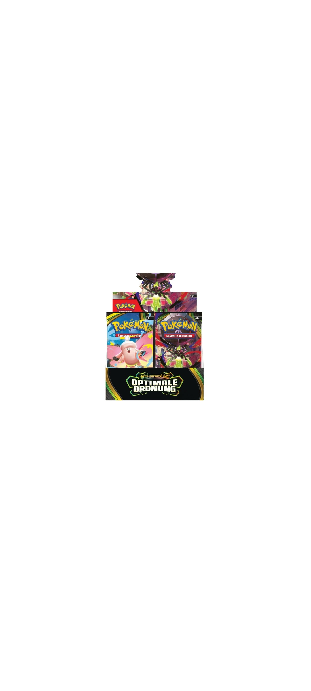 Pokemon TCG - Mega Entwicklung - Optimale Ordnung - 36er Display - Deutsch 2026 - 2