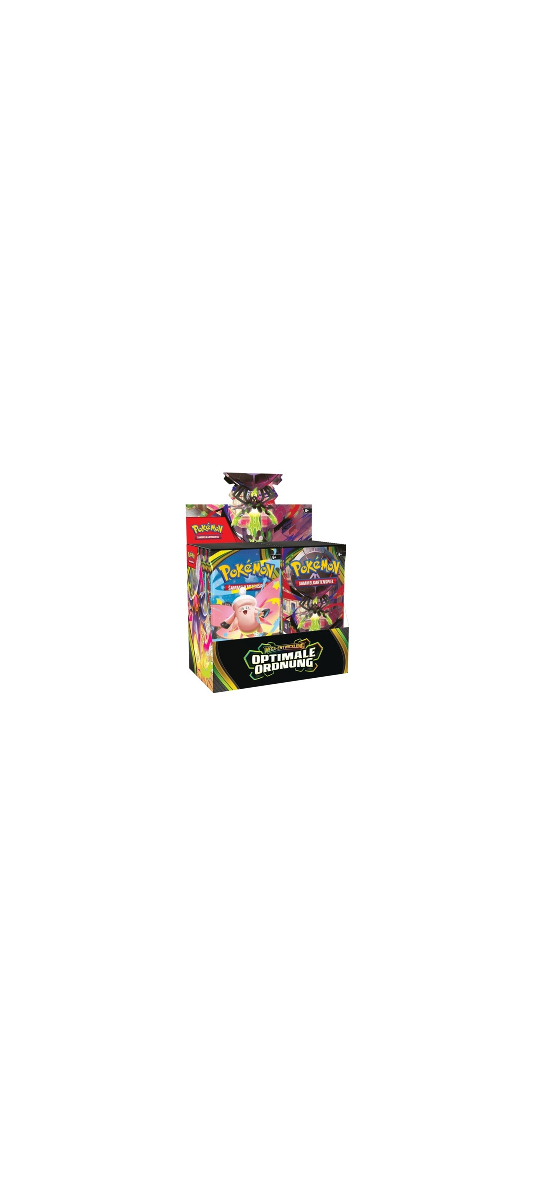 Pokemon TCG - Mega Entwicklung - Optimale Ordnung - 36er Display - Deutsch 2026 - 3