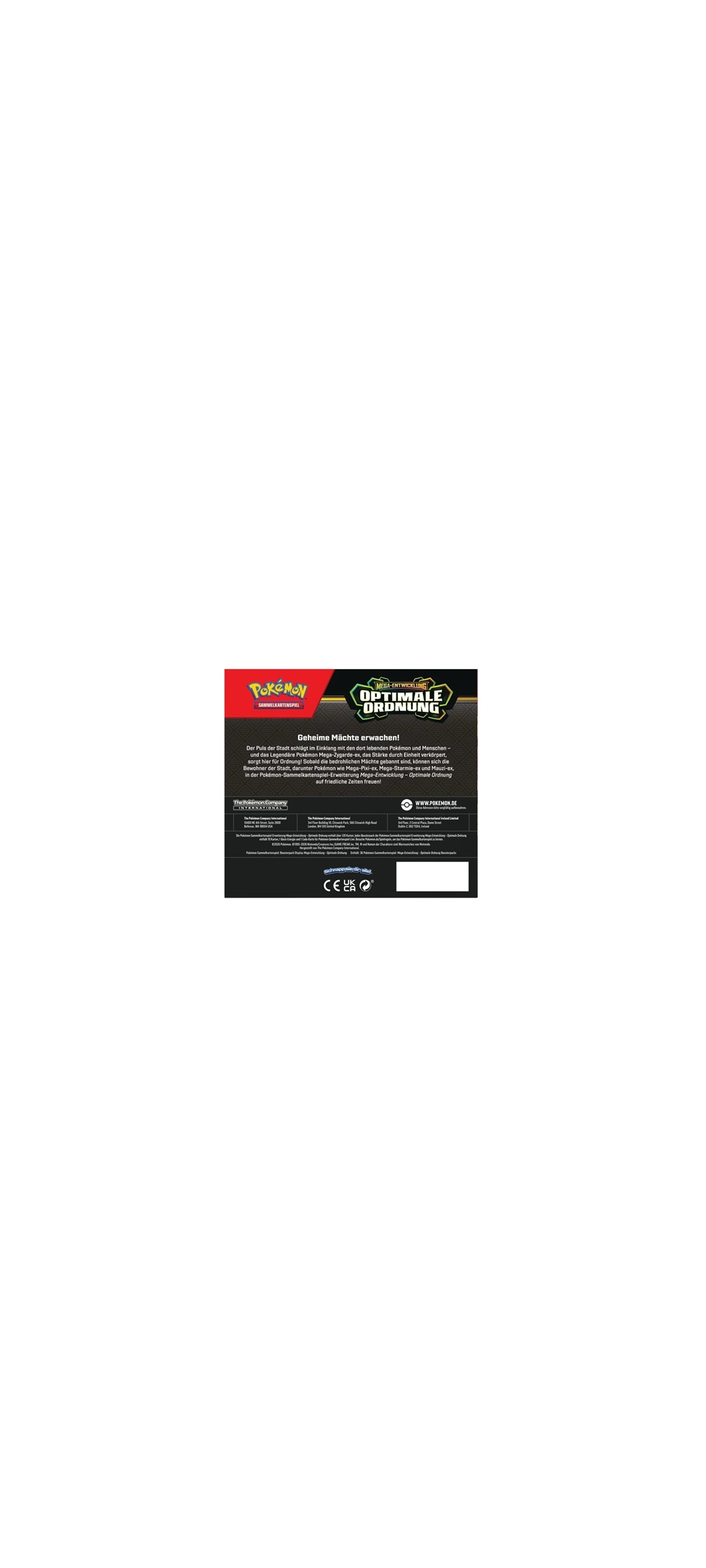 Pokemon TCG - Mega Entwicklung - Optimale Ordnung - 36er Display - Deutsch 2026 - 4