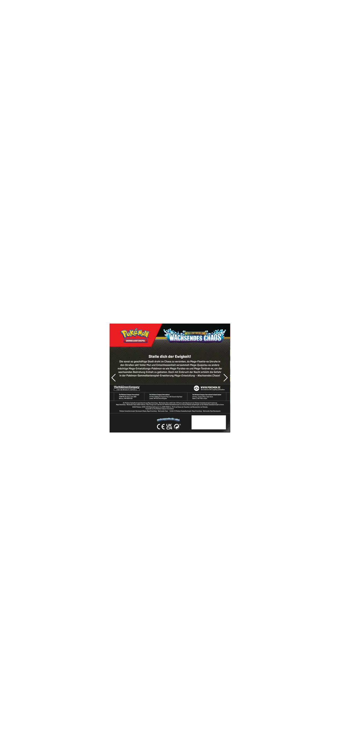 Pokemon TCG - Mega Entwicklung - Wachsendes Chaos - 36er Display Box - Deutsch 2026 - 4