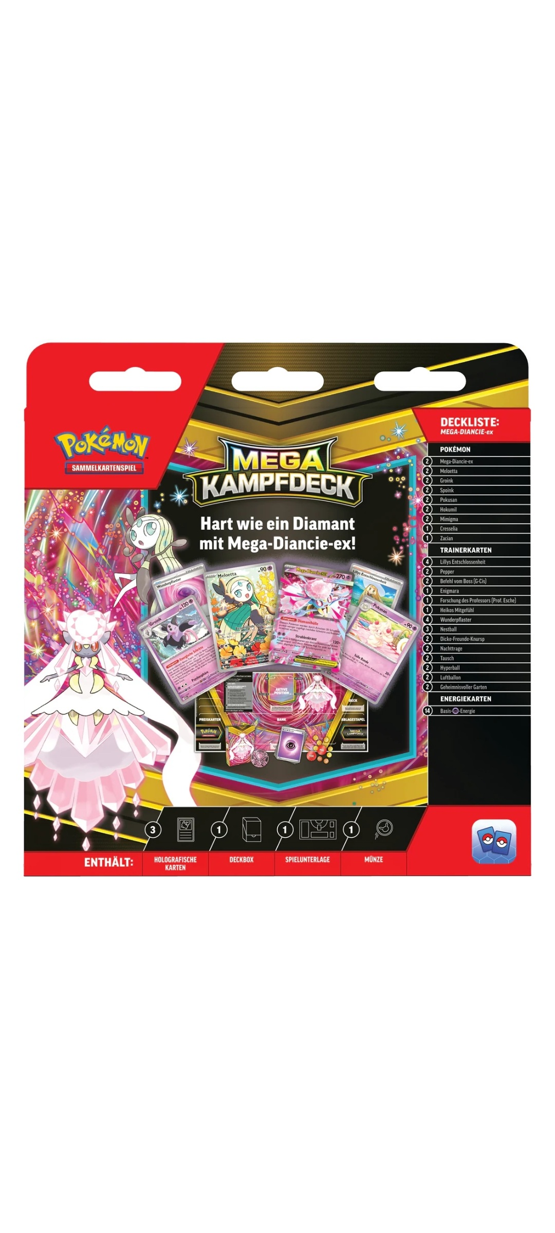 Pokémon TCG - Mega Kampfdeck - Mega-Diancie ex 2025 - 3