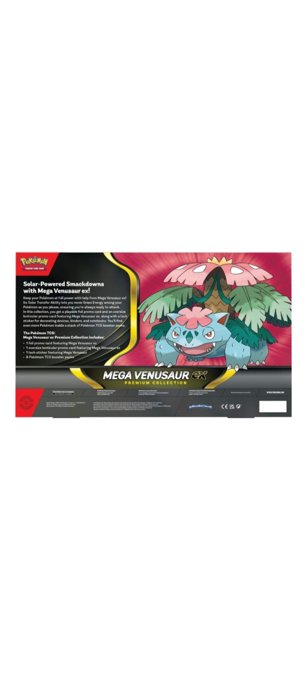 Pokemon TCG - Mega Venusaur ex Premium-Collection 2025 - 6