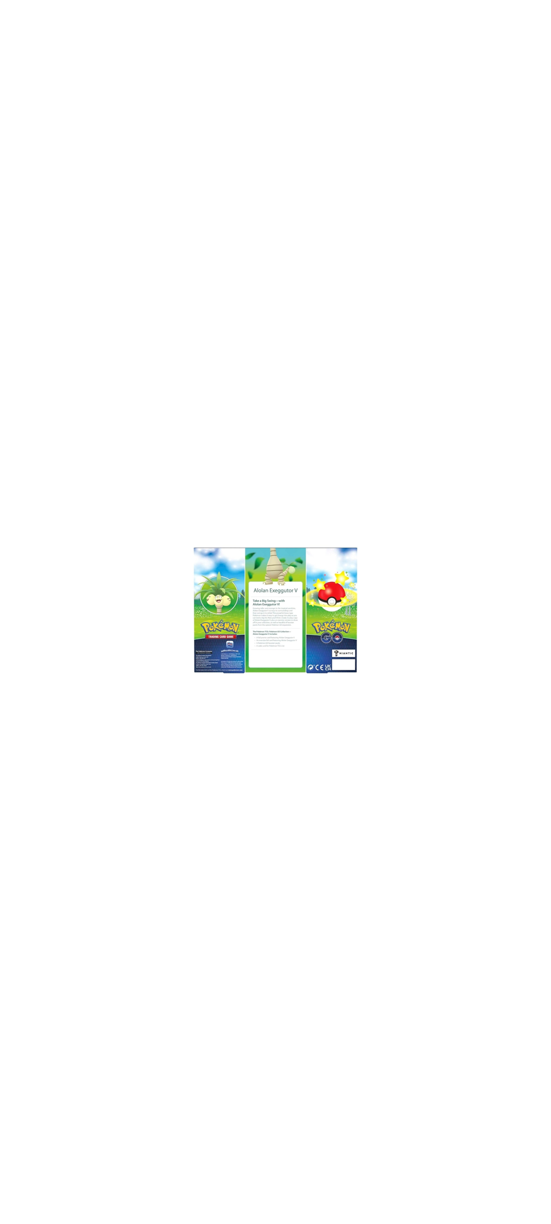 Pokemon TCG - Pokémon GO - Alolan Exeggutor V - Englisch 2022 - 4