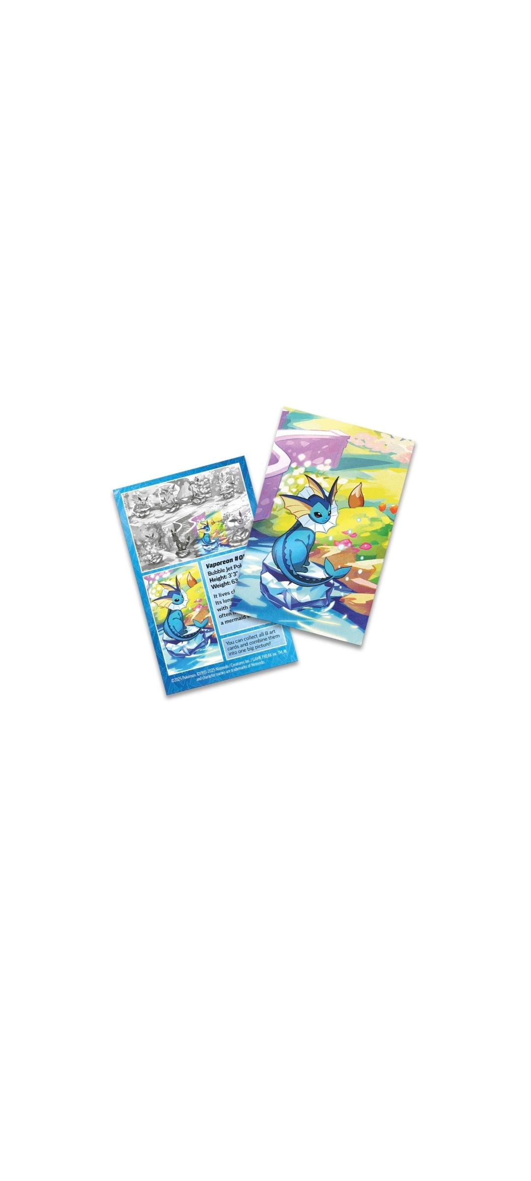 Pokemon TCG - Scarlet & Violet - Prismatic Evolutions - Mini Tin - Aquana 2024 - 2