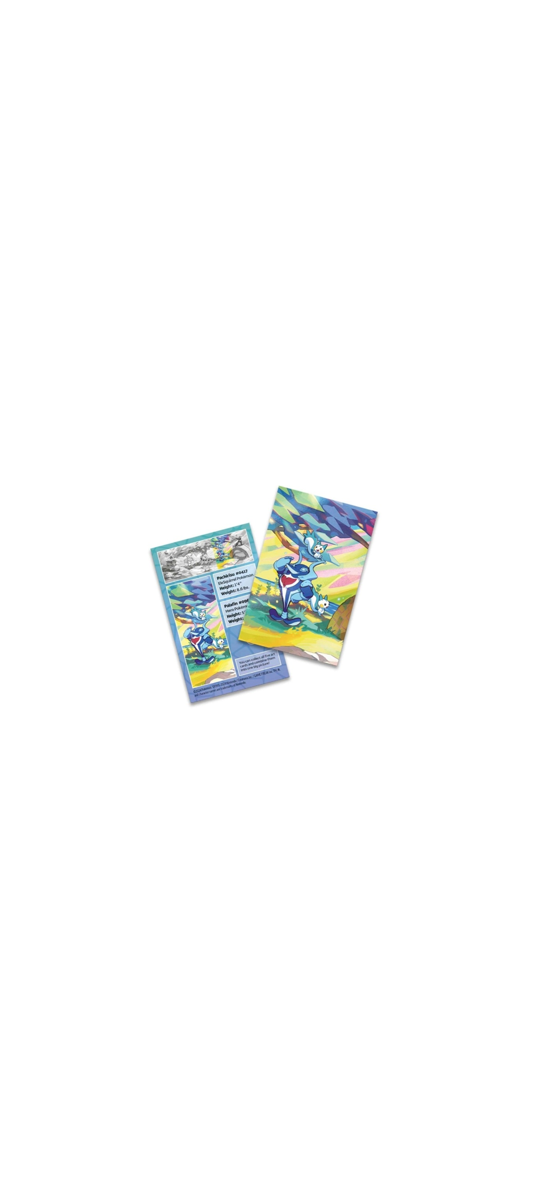 Pokemon TCG - Scarlet & Violet - Vibrant Paldea - Mini Tin - Pachirisu - Englisch 2024 - 2