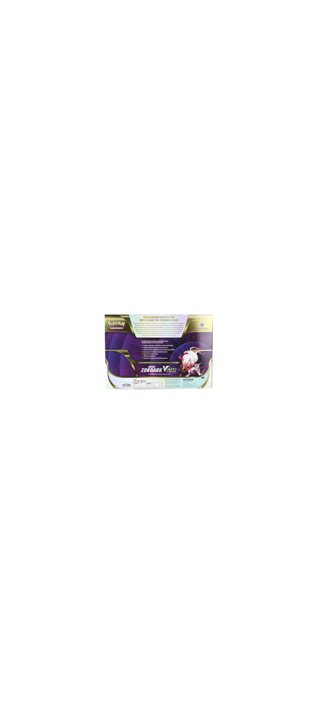 Pokemon TCG - Schwert & Schild - Hisui Zoroark VSTAR - Premium Kollektion - Deutsch 2022 - 3