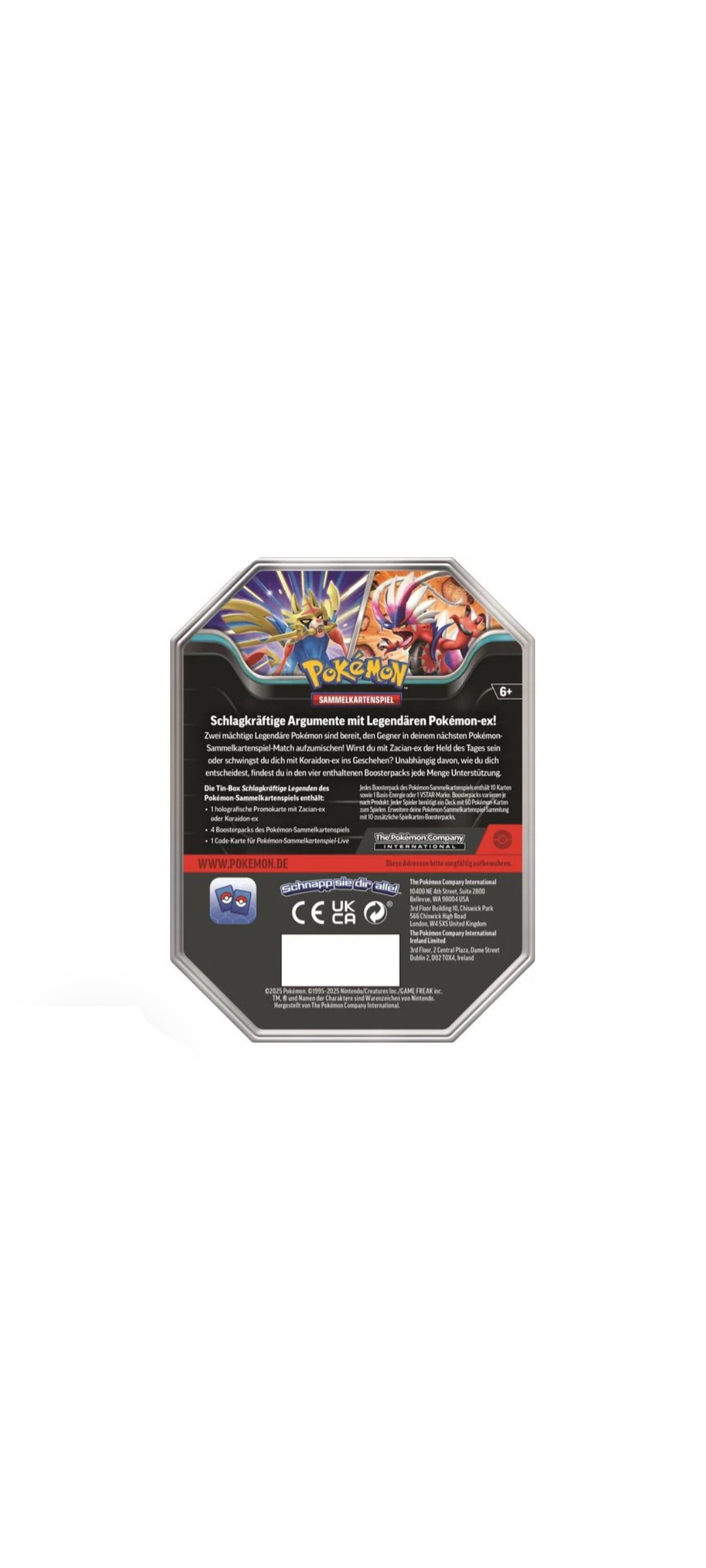 Pokemon TCG - Scarlet & Violet - Summer EX Tin 2025 - 2