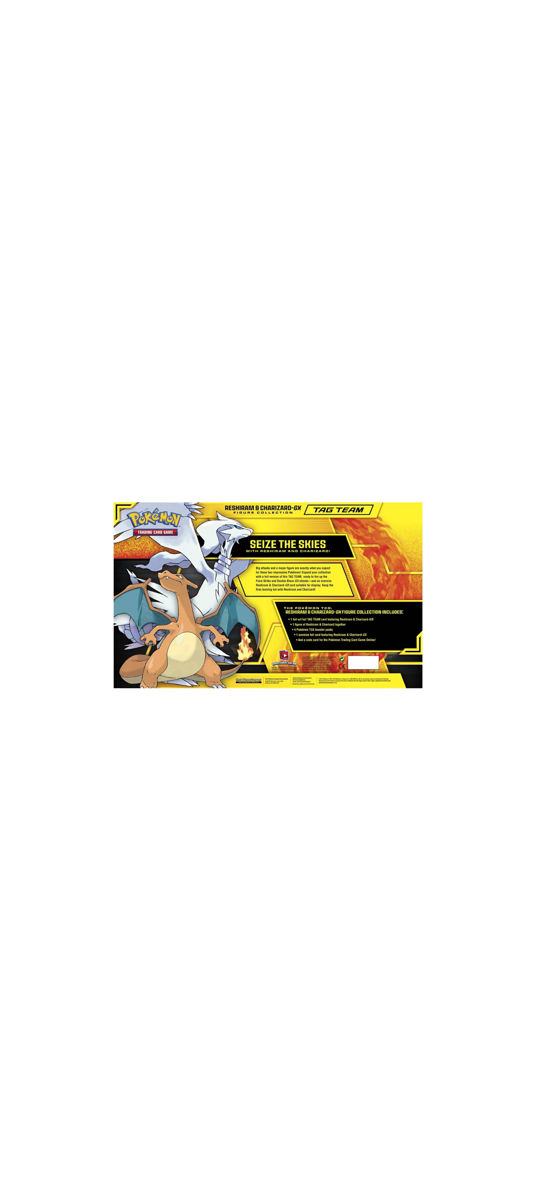 Pokemon TCG - Sword & Shield - Reshiram & Charizard-GX - Premium Collection - Englisch 2021 - 3