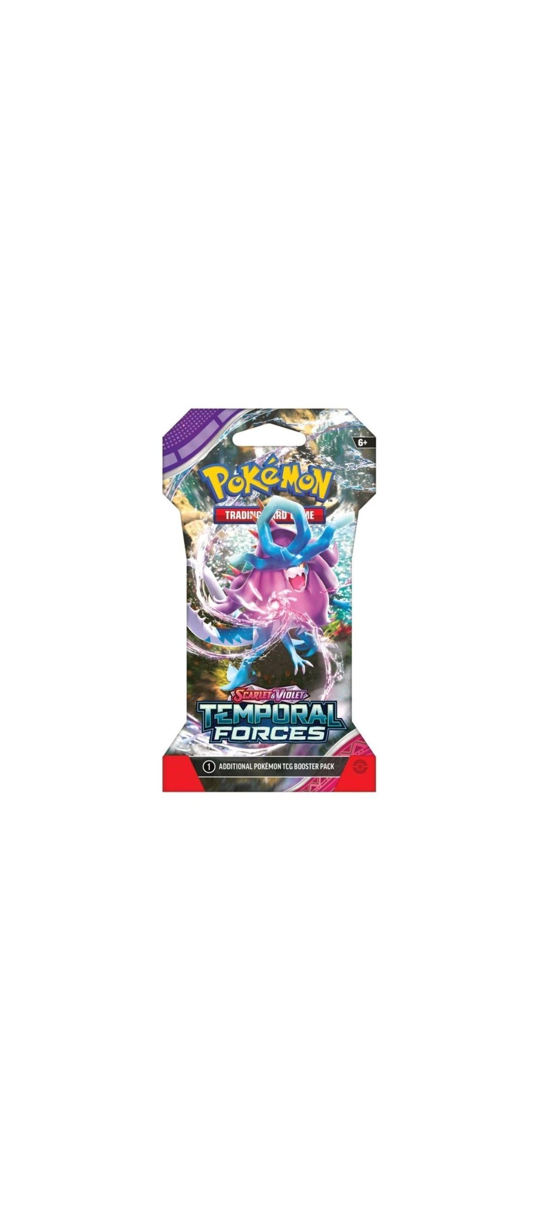 Pokemon TCG - Scarlet & Violet - Temporal Forces - Sleeved Booster Pack - Englisch 2024 - 2