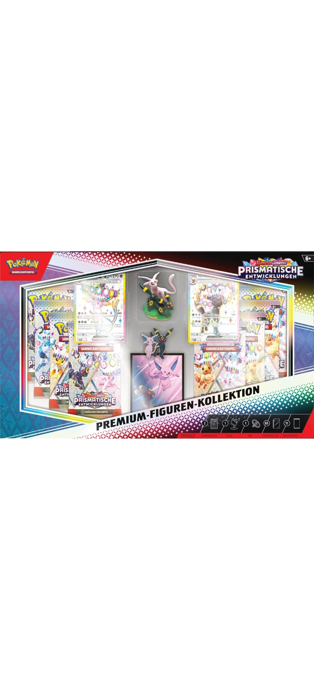 Pokemon TCG: Prismatische Entwicklungen - Premium Figuren Kollektion - Deutsch 2025 - 2