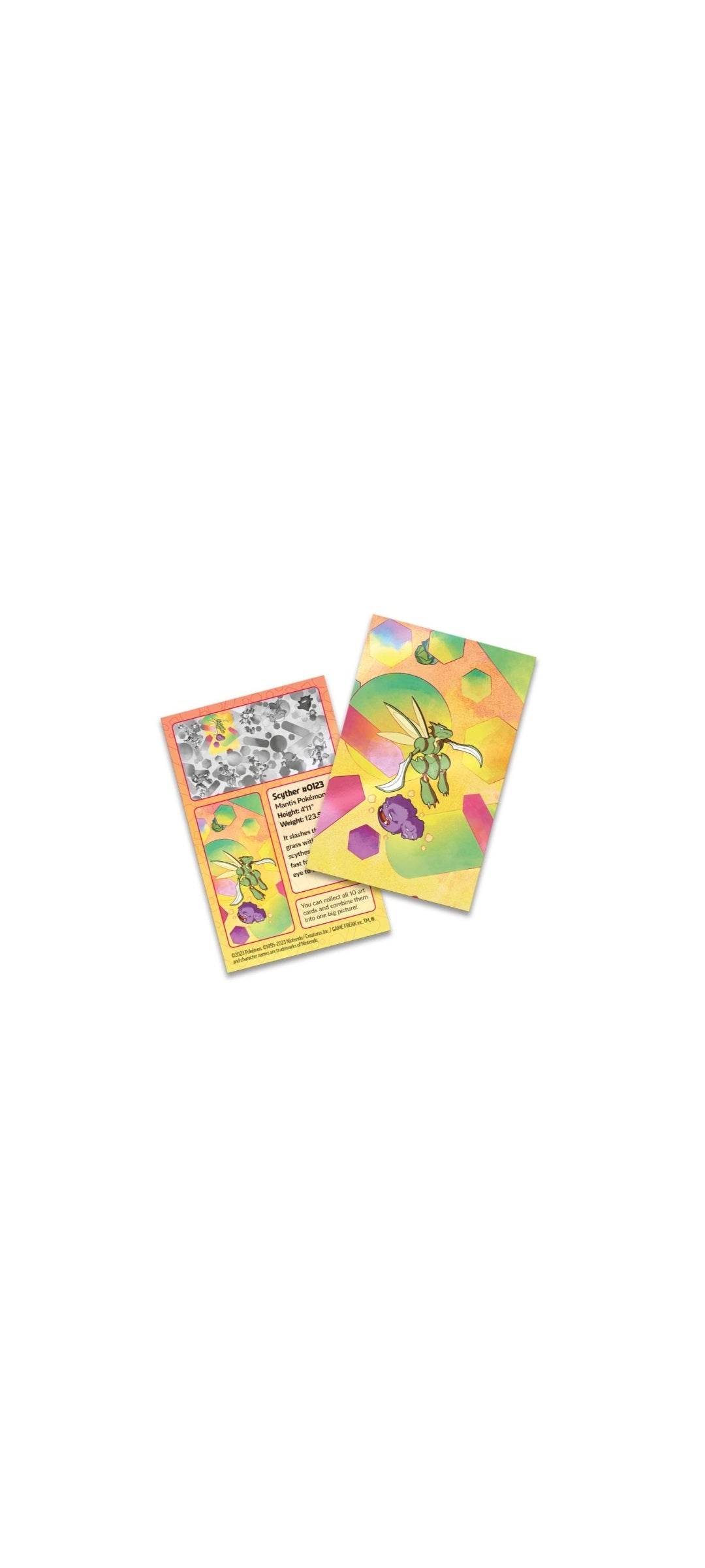 Pokémon TCG - Scarlet & Violet - 151 - Mini Tin Scyther & Weezing 2023