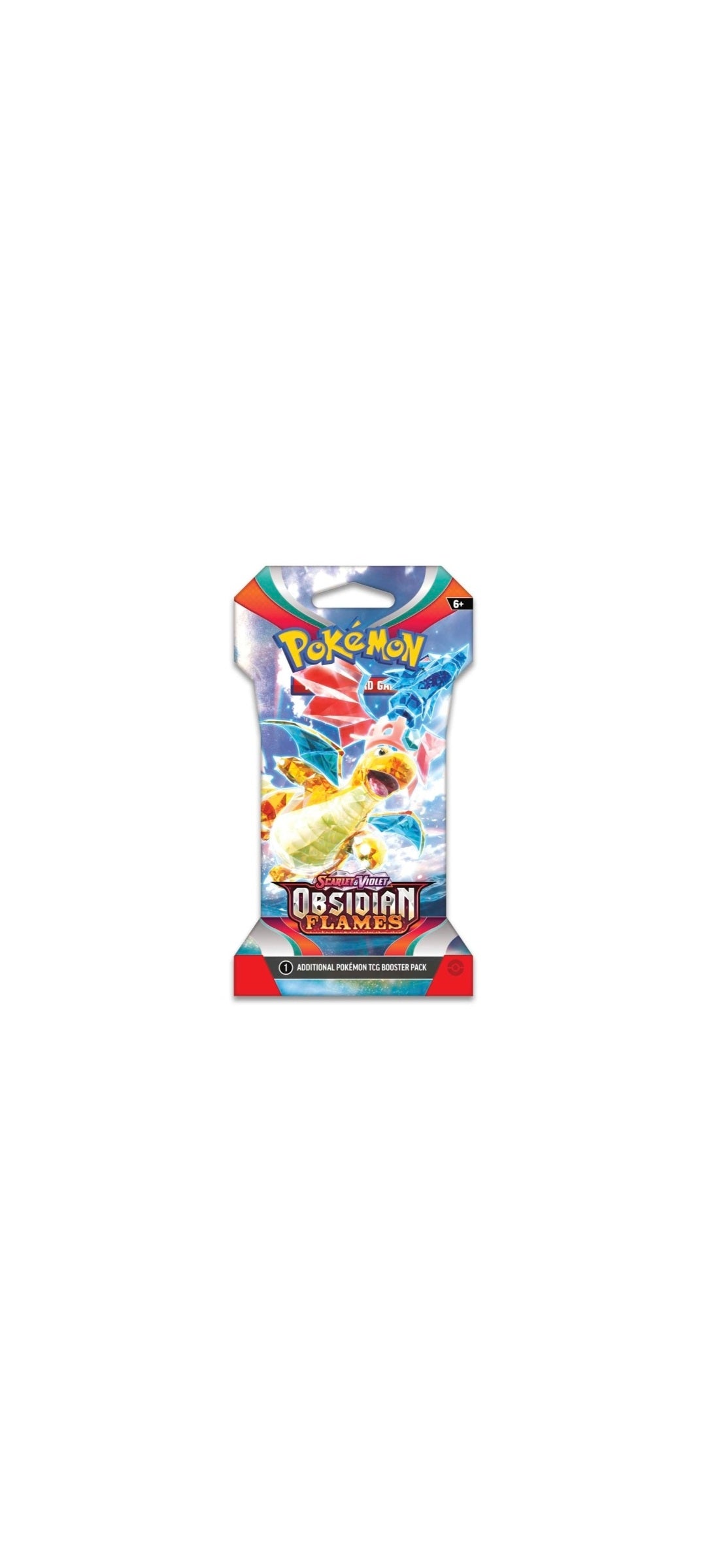 Pokémon TCG - Scarlet & Violet Obsidian Flames - Sleeved Booster Pack 2023 - 4