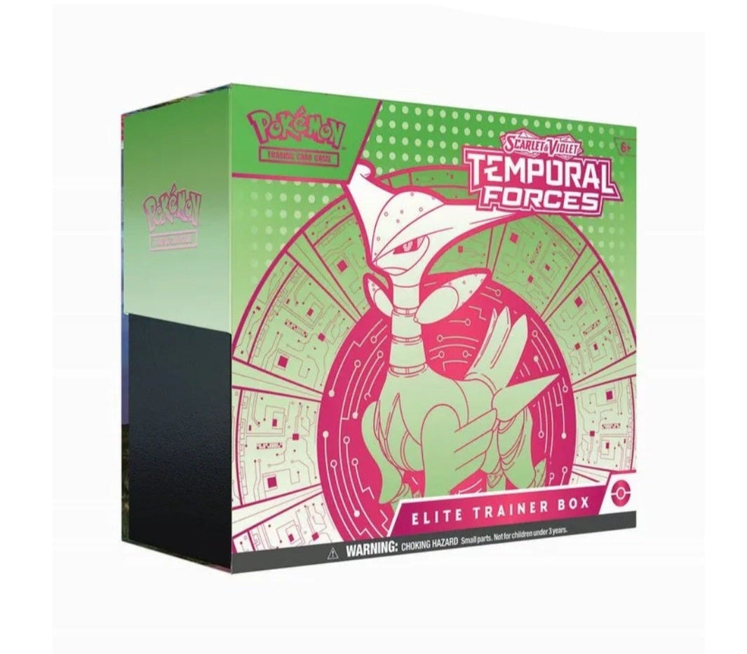 Pokémon TCG - Scarlet & Violet - Temporal Forces - Elite Trainer Box Iron Thorns 2024 - 1