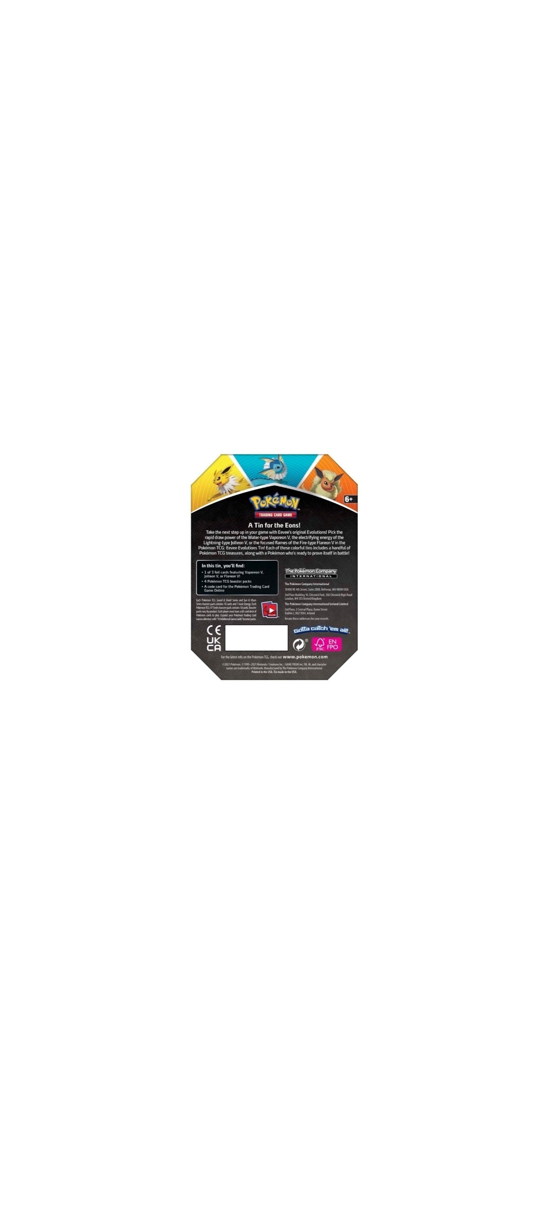 Pokémon TCG - Sword & Shield - Jolteon V / Flareon V 2021