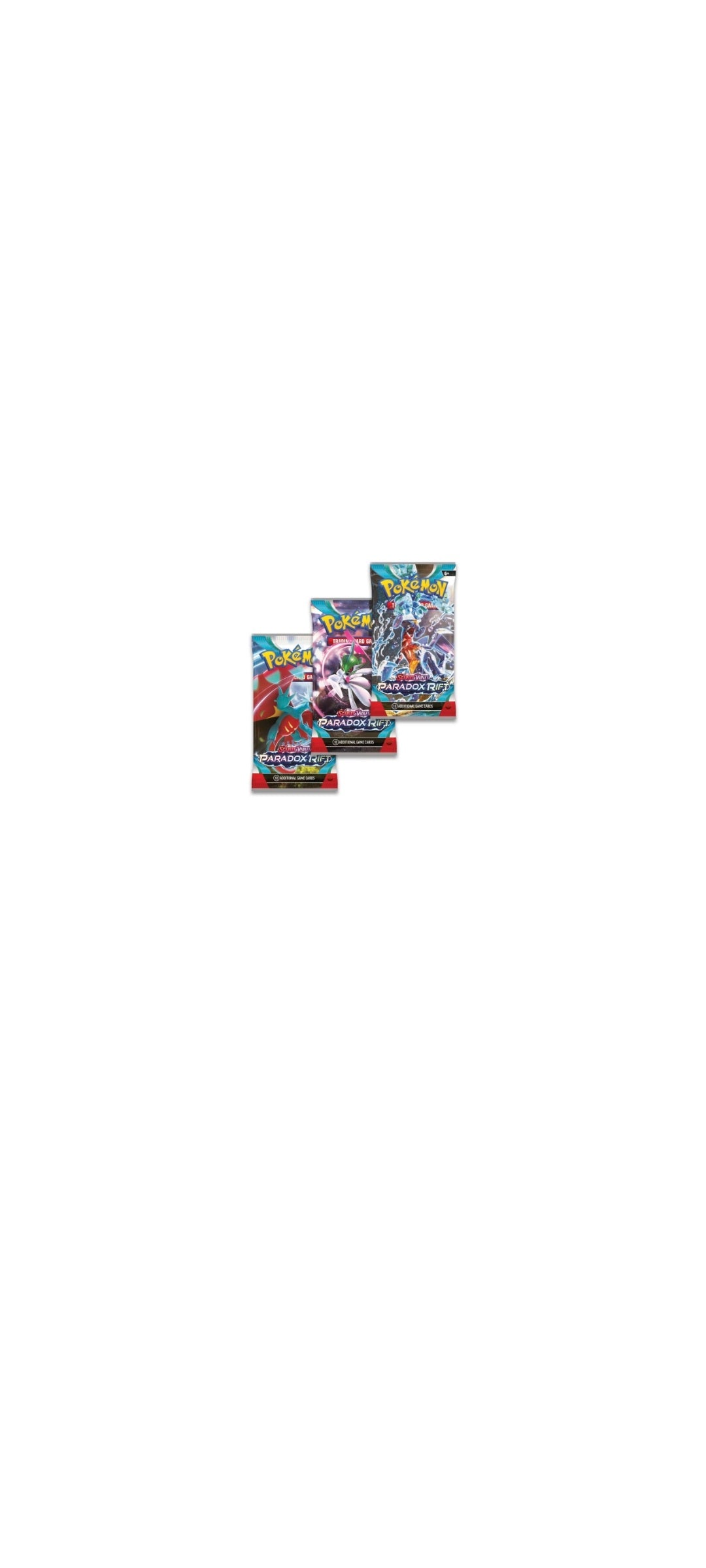 Pokémon TCG - Paradox Rift - Three Pack Blister - Arctibax / Cetitan - 01