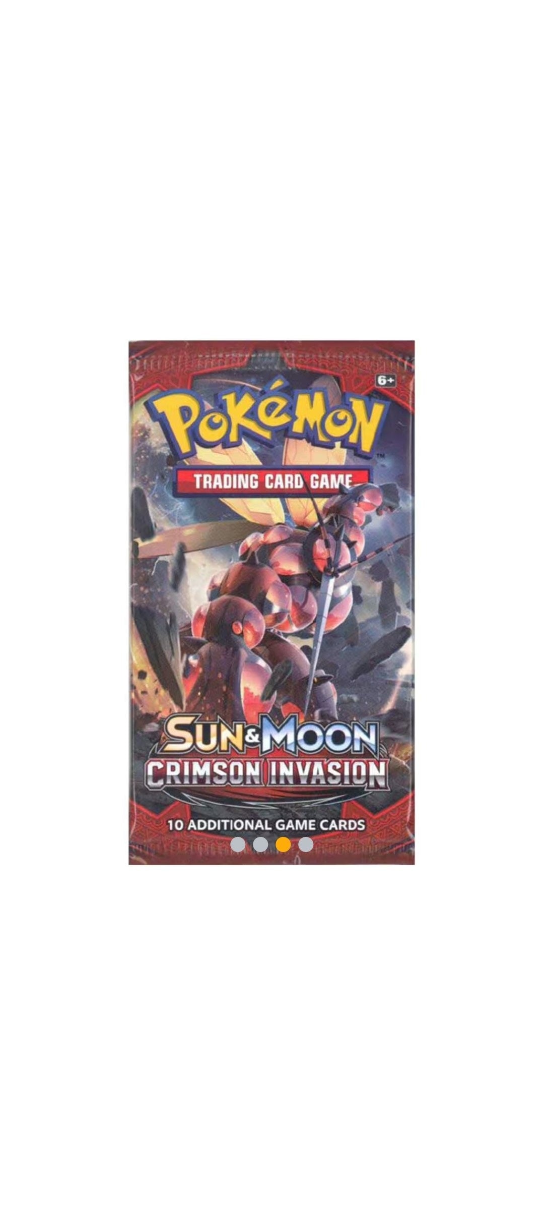 Pokémon TCG - Sun & Moon - Crimson Invasion - Booster Pack 2017 - 4