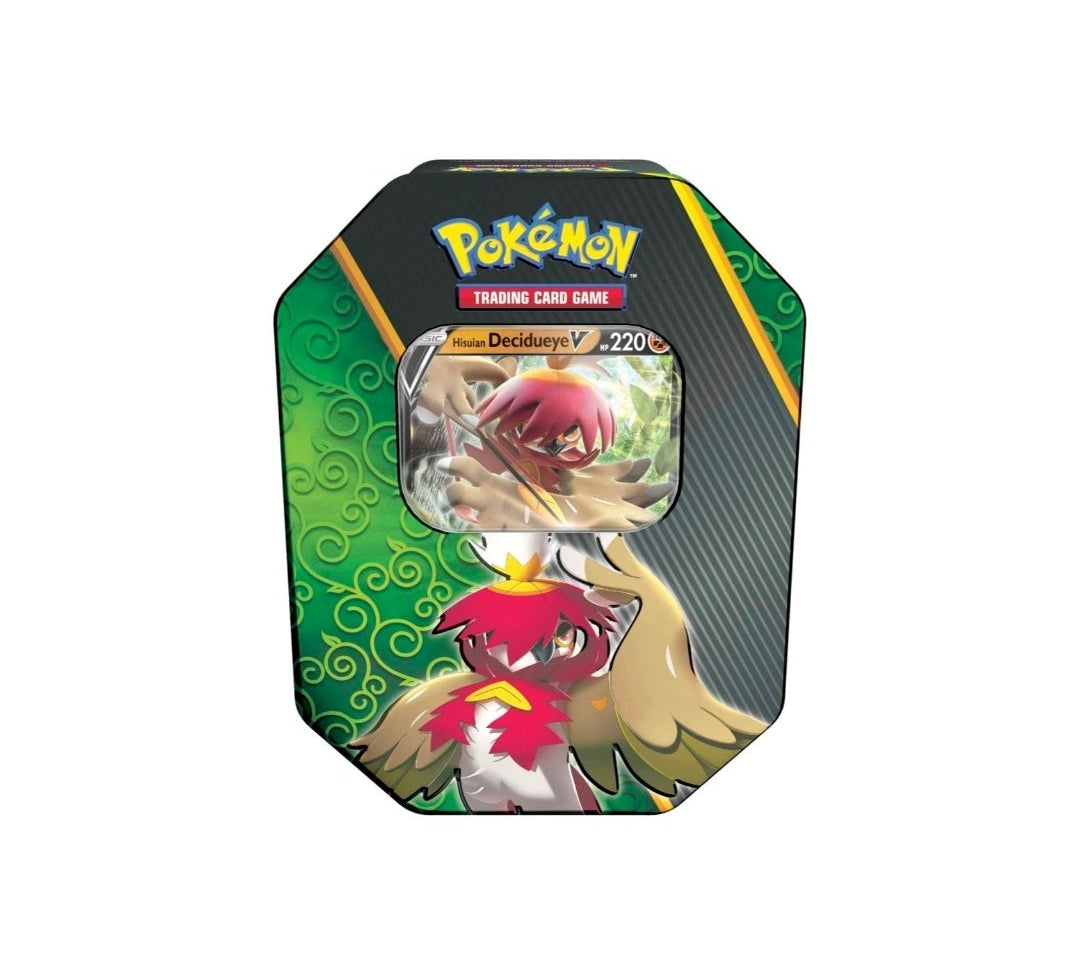 Pokémon TCG - Sword & Shield - Divergent Powers Tin - Hisuian Decidueye V 2022