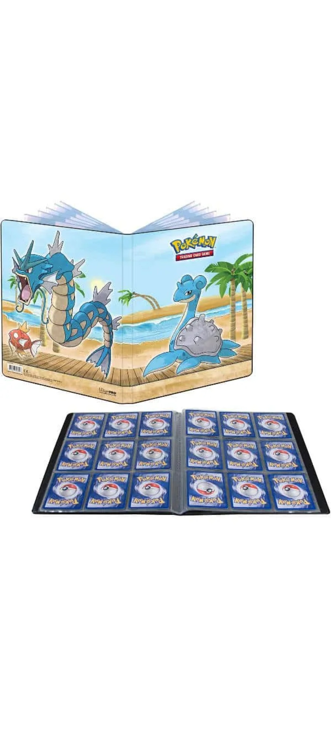 Ultra Pro - 9-Pocket Portfolio - Gallery Series - Seaside Lapras & Garados 2021 - 2