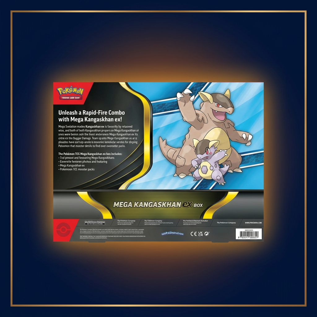Mega Kangaskhan ex Box English 2026 – back