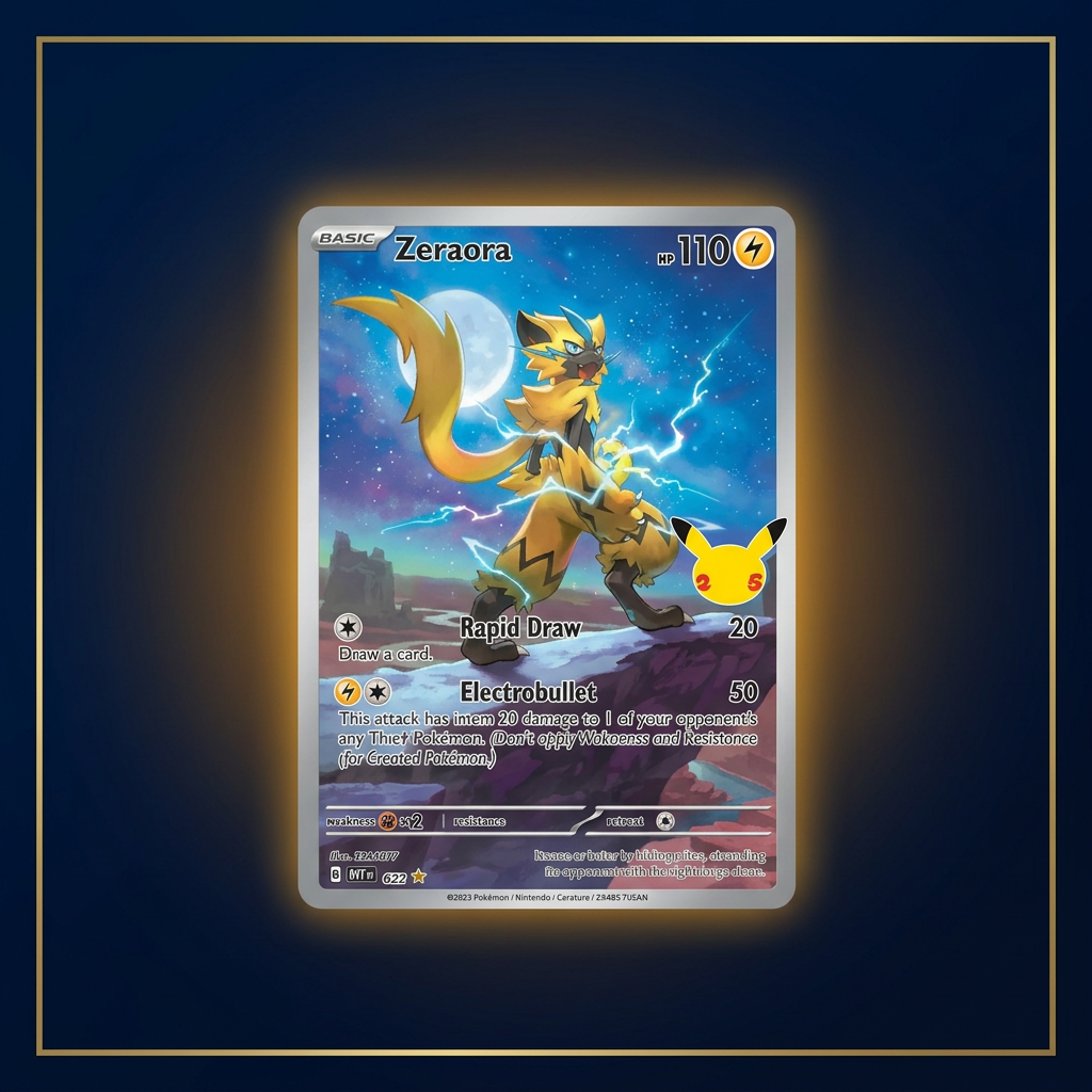 Zeraora Karte – 30th Celebration