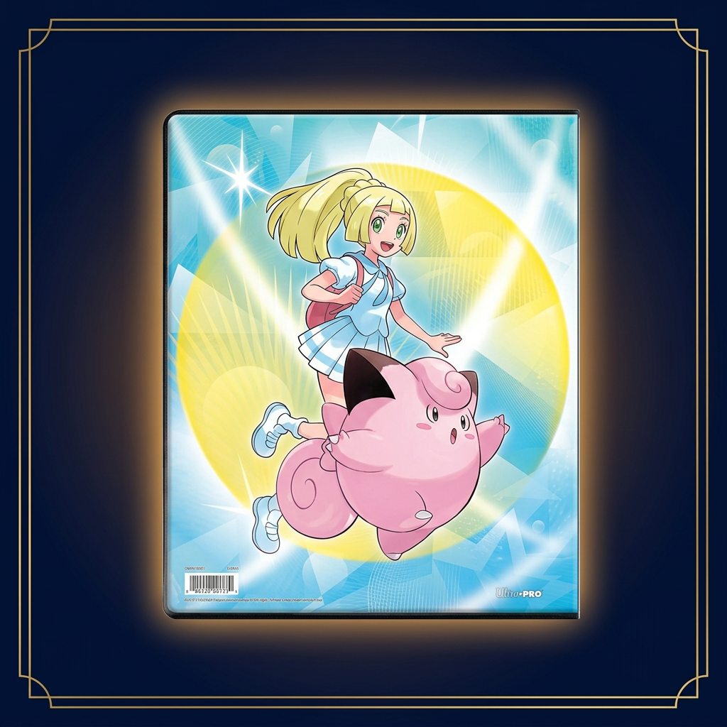 Journey Together Portfolio – Rückseite mit Lillie und Clefairy
