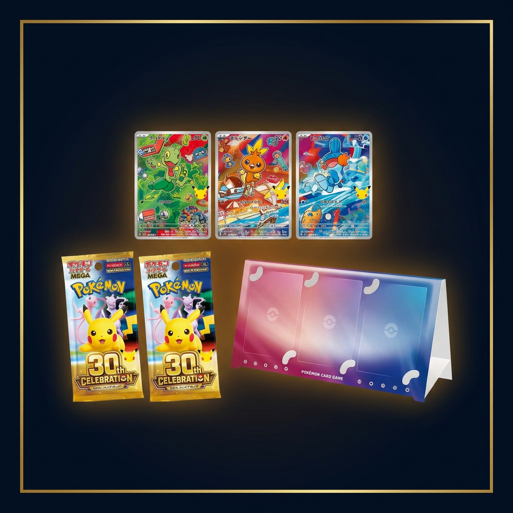 30th Celebration Card Set Japanisch – Hoenn, bearbeitete Inhaltsansicht